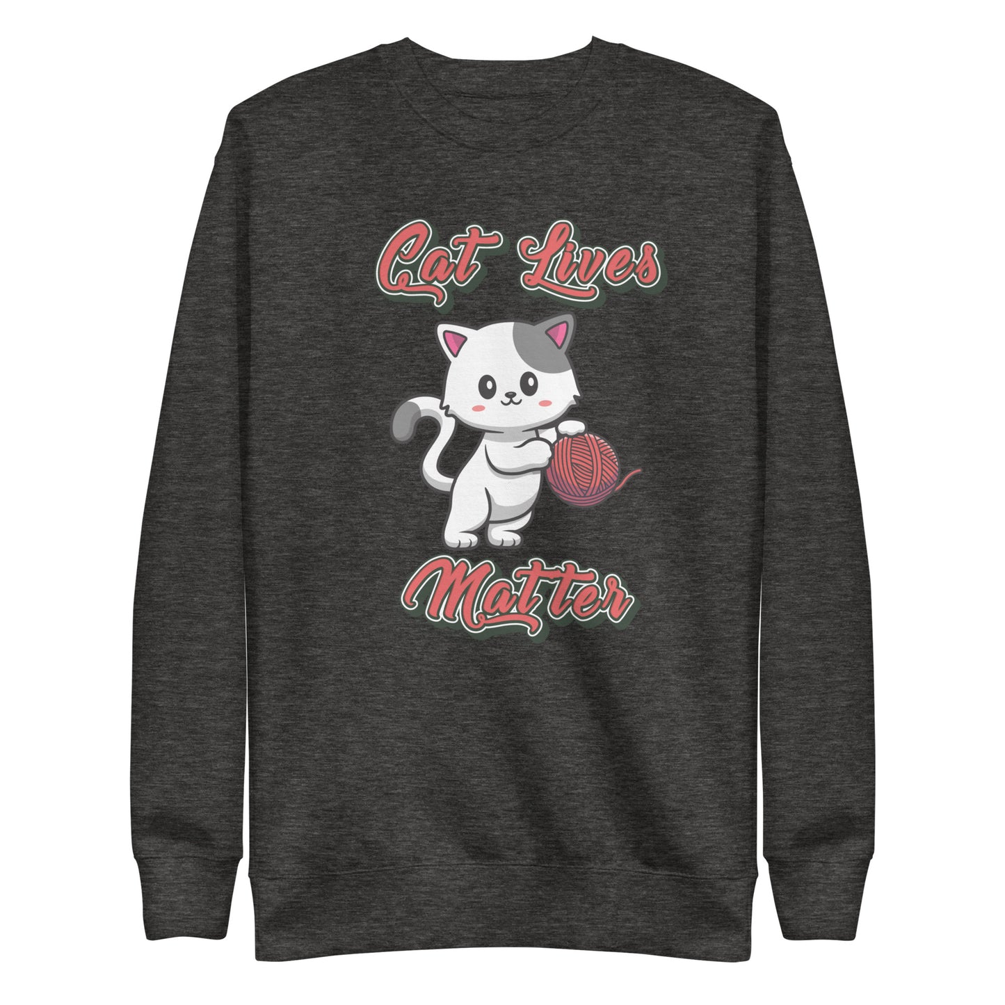 Cute Cat Unisex Premium Sweatshirt