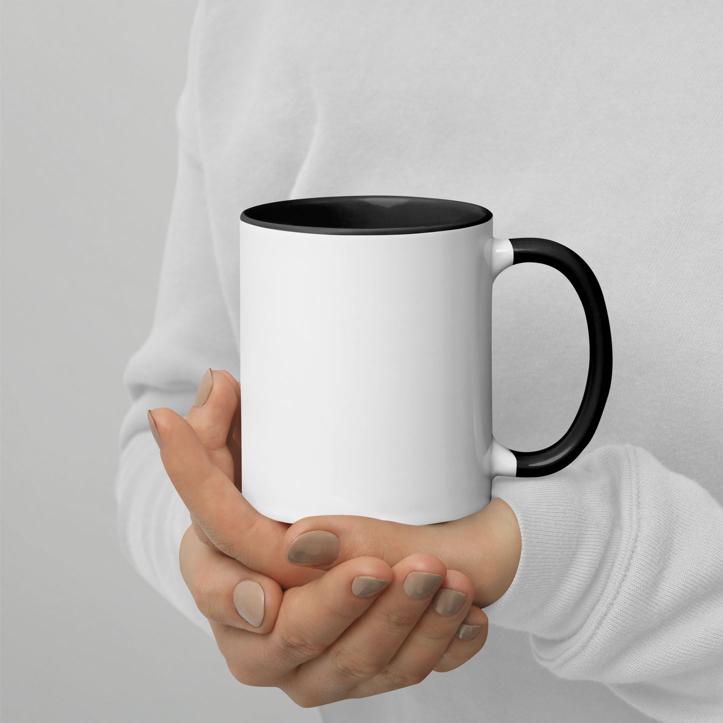 Cat Mug with Color Inside