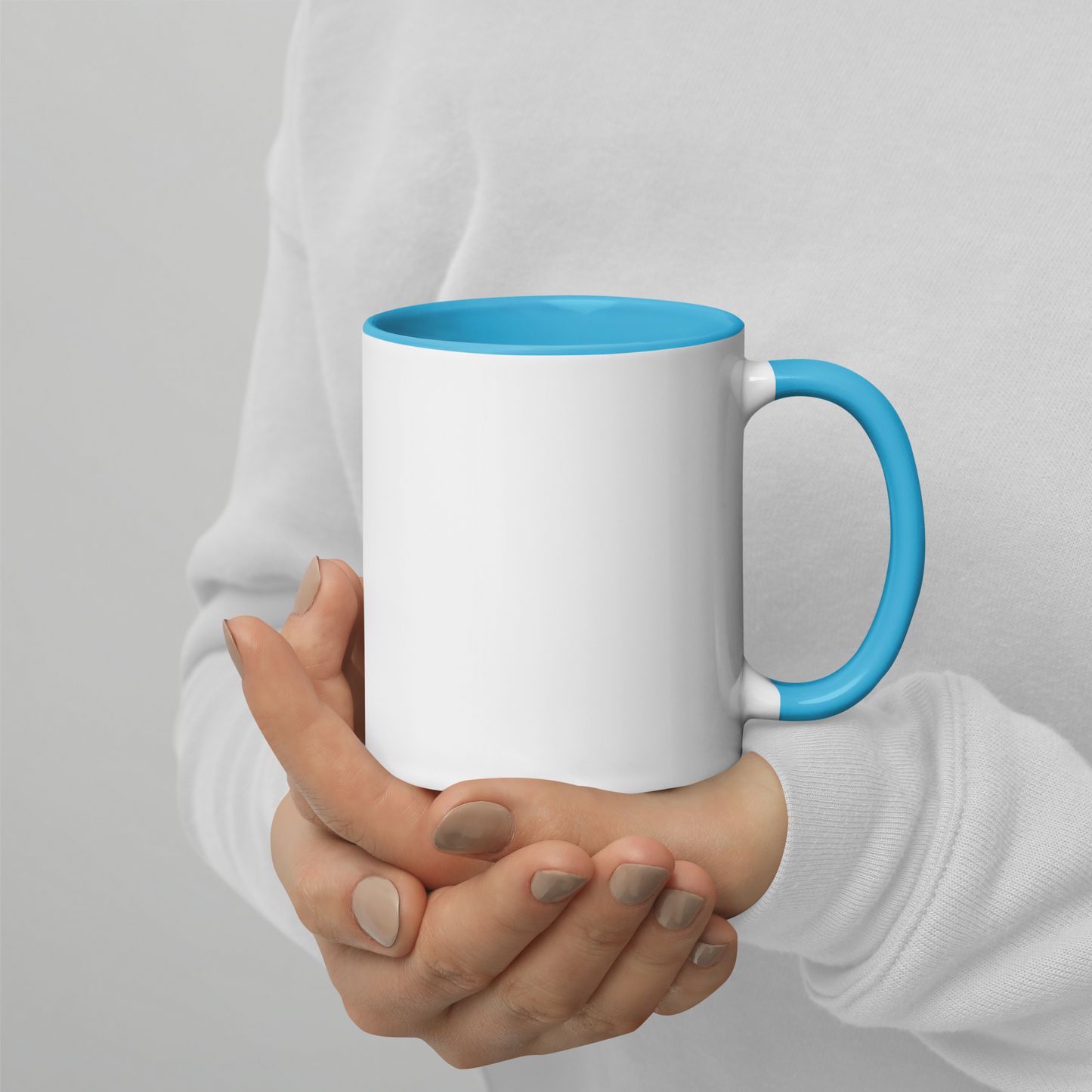Cat Mug with Color Inside