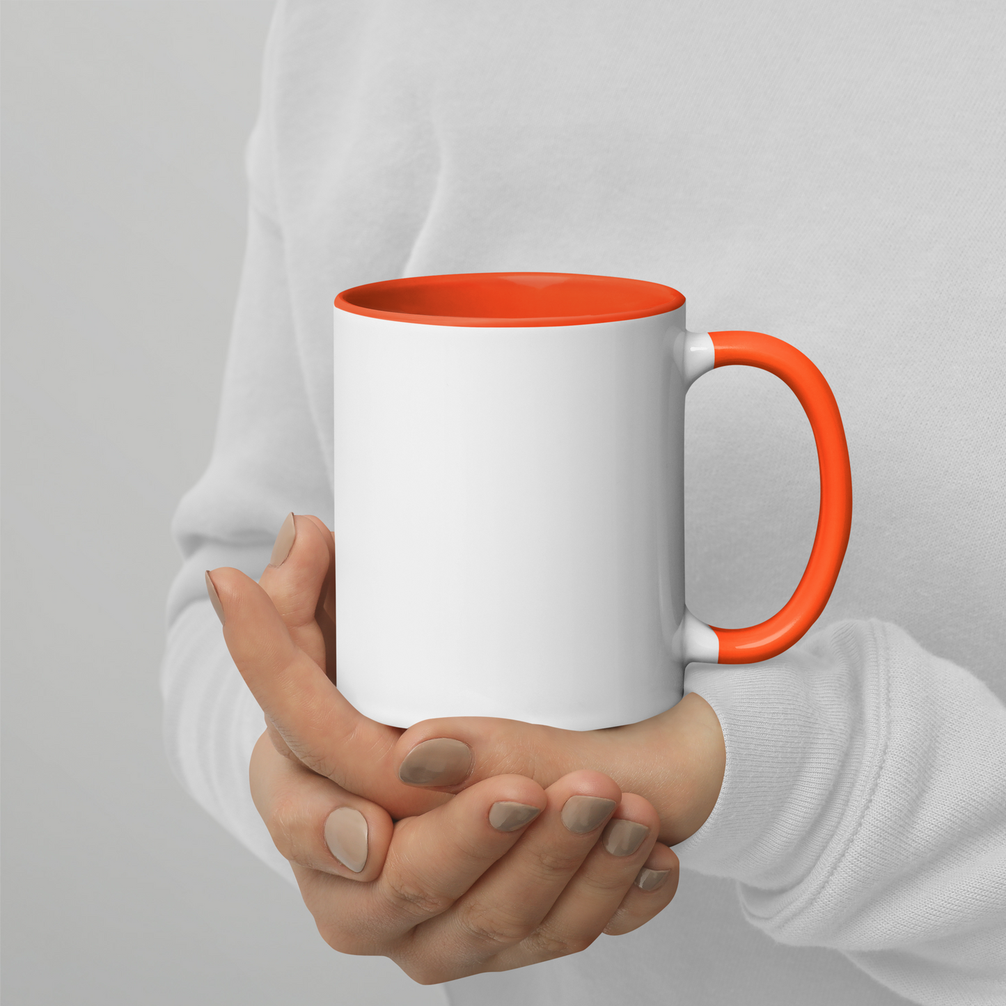 Cat Mug with Color Inside