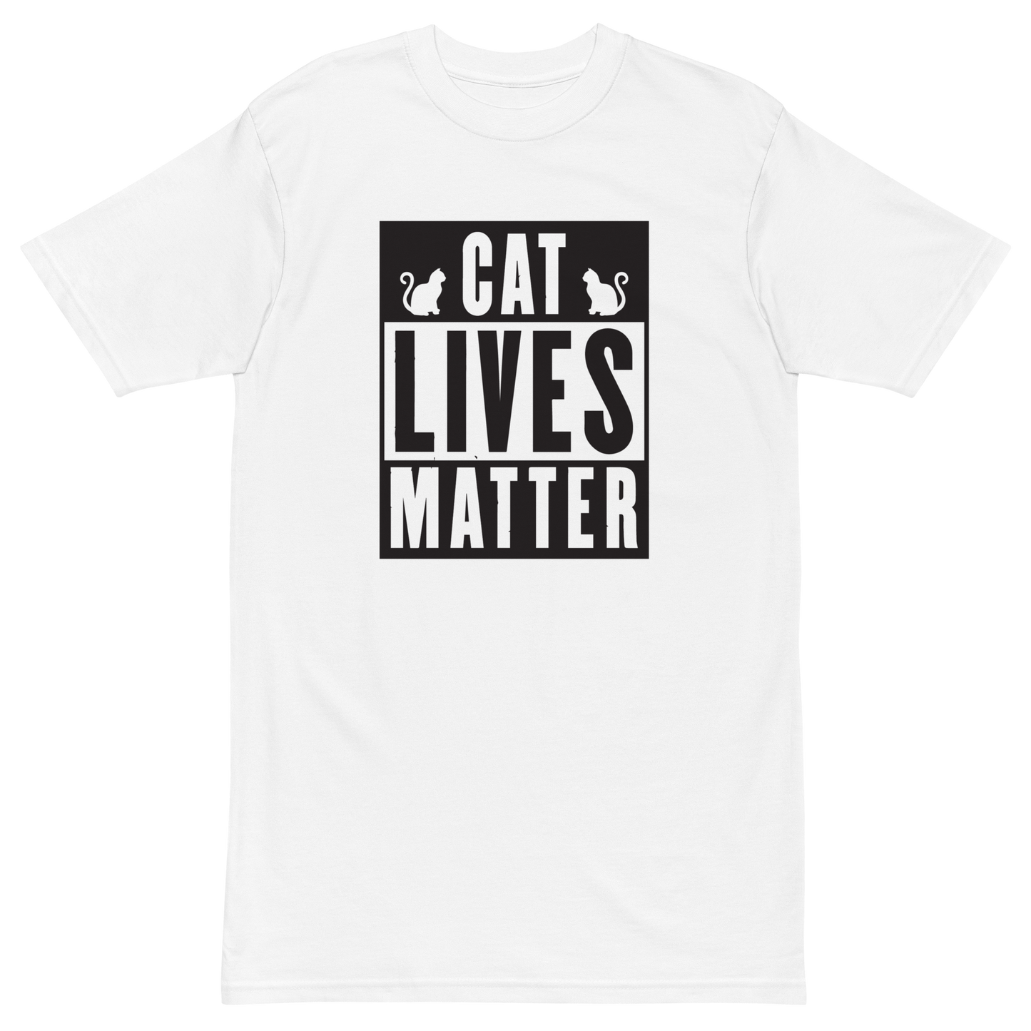 CLM Logo Men’s premium heavyweight tee