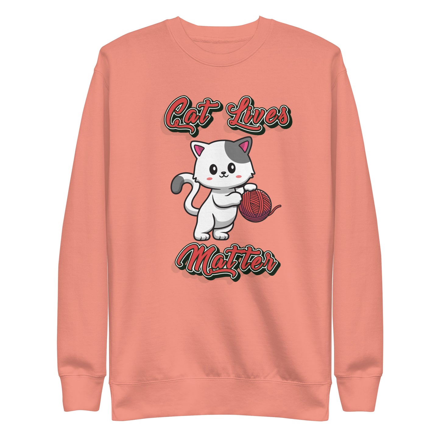 Cute Cat Unisex Premium Sweatshirt