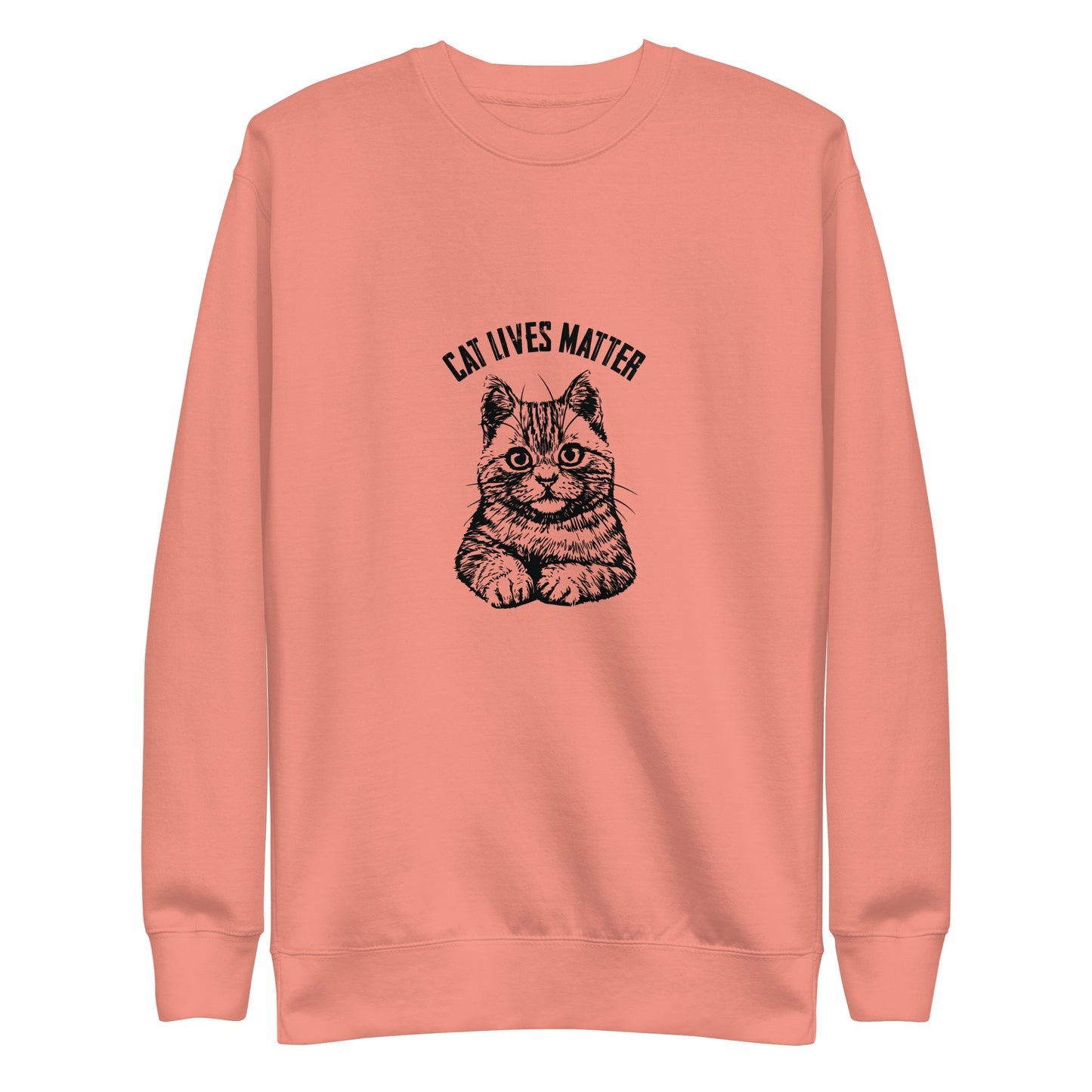 Cat Sketch Unisex Premium Sweatshirt