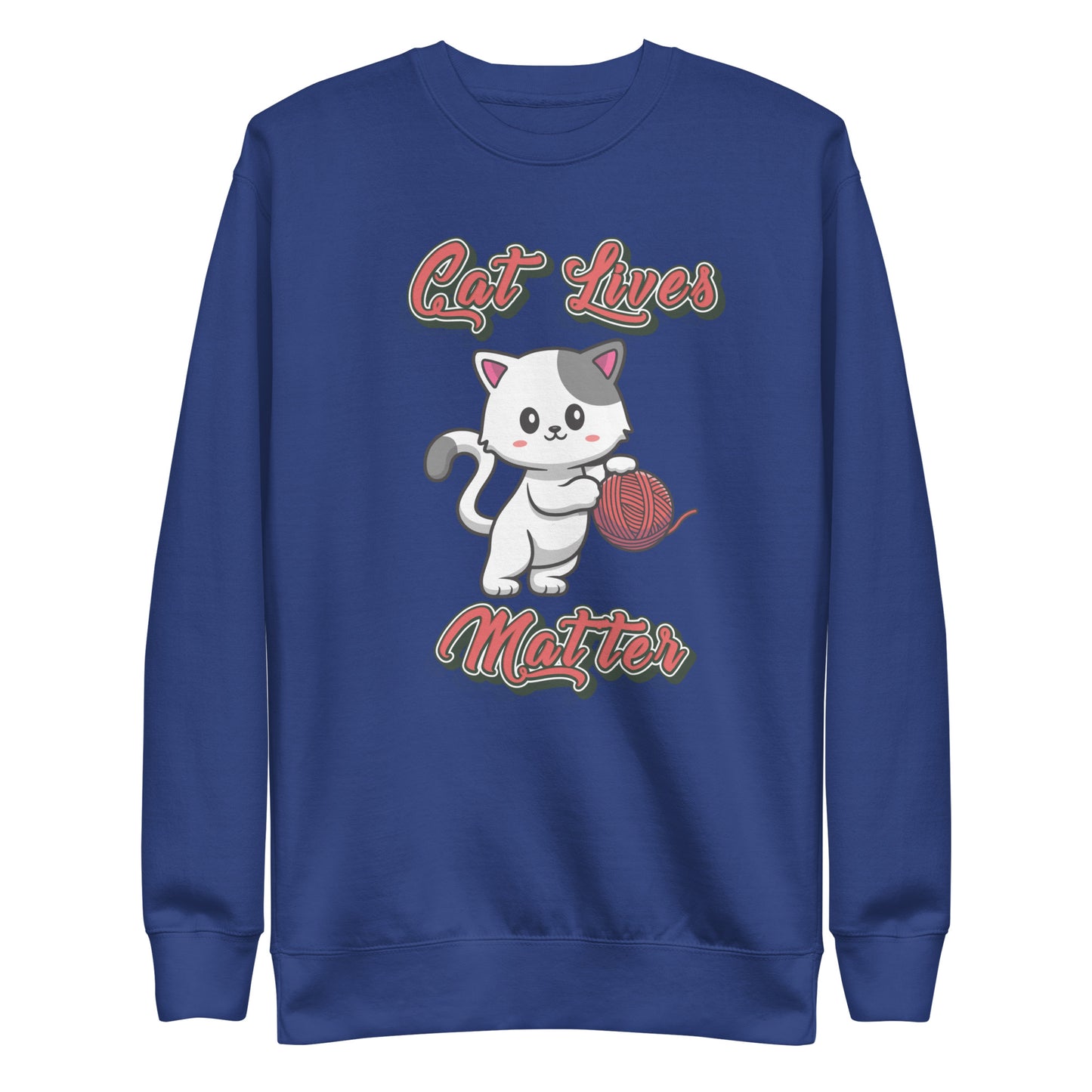 Cute Cat Unisex Premium Sweatshirt