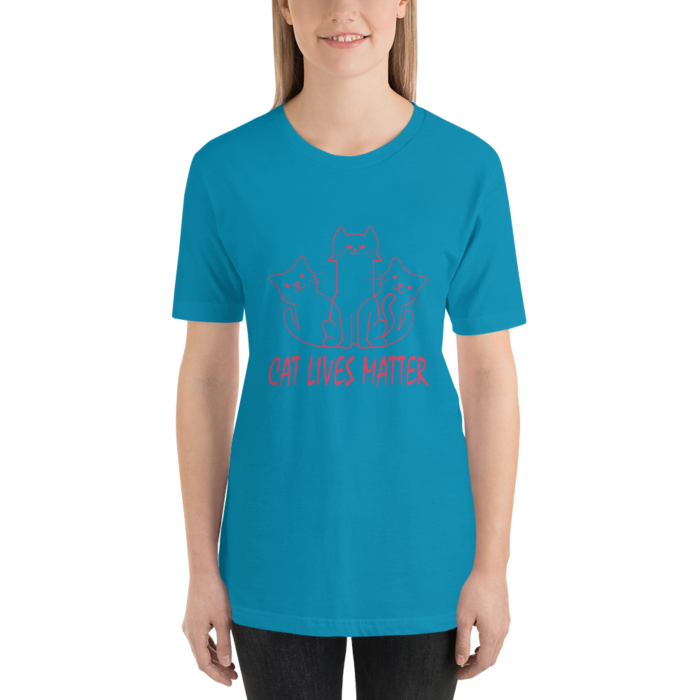 3 Cats Unisex t-shirt