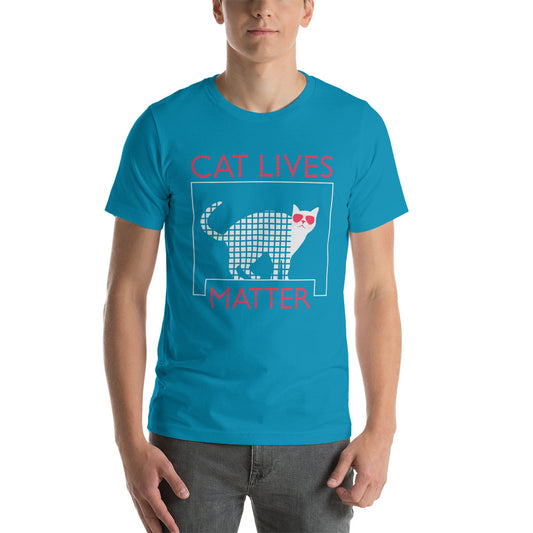 Digital Cat Unisex t-shirt