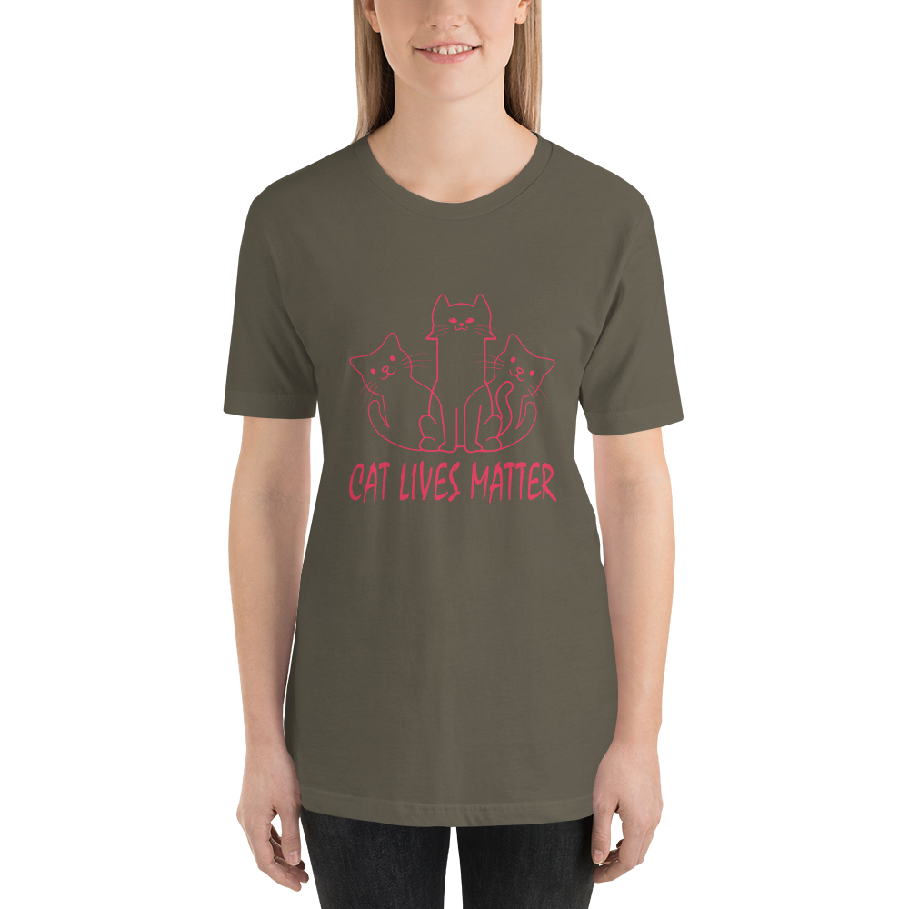 3 Cats Unisex t-shirt