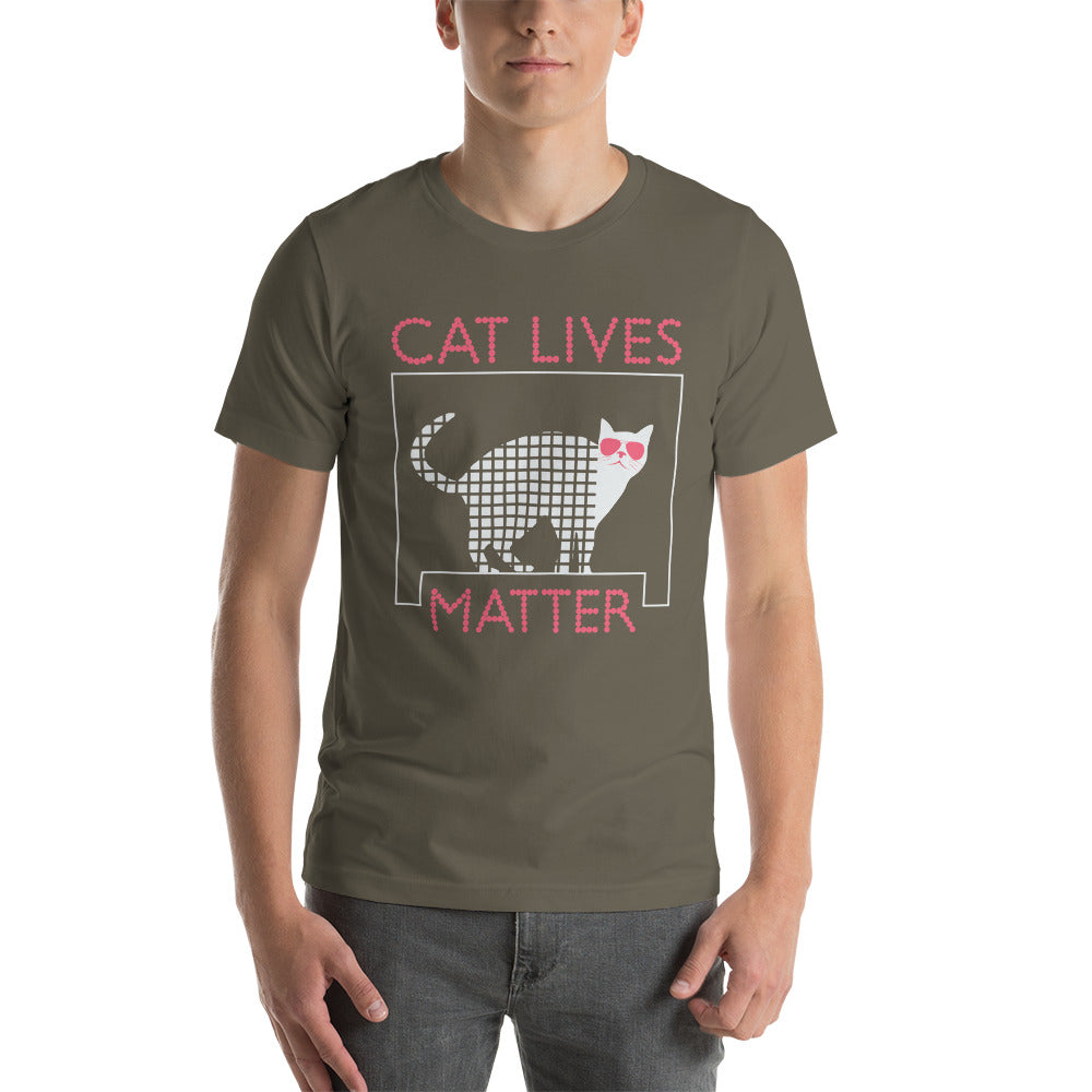 Digital Cat Unisex t-shirt
