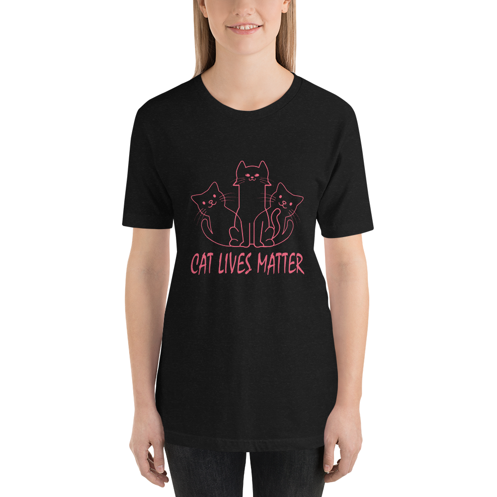 3 Cats Unisex t-shirt