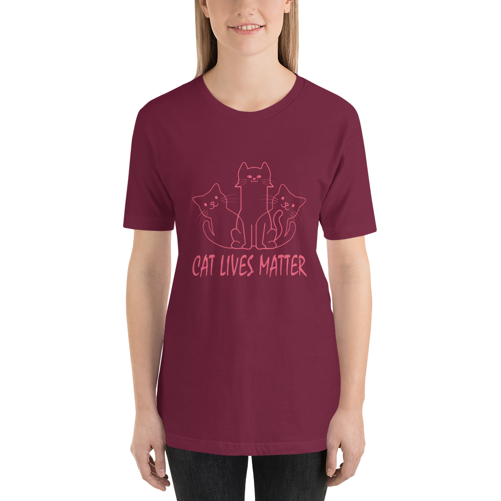 3 Cats Unisex t-shirt