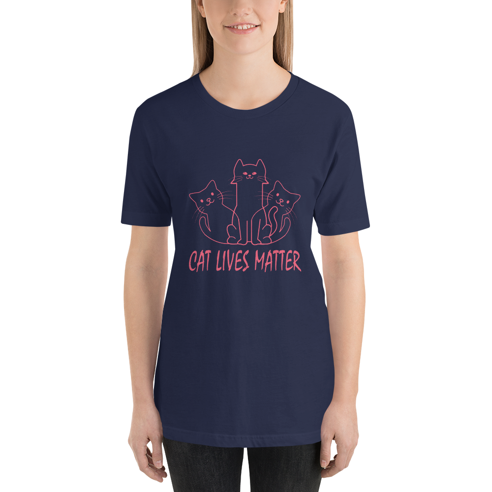 3 Cats Unisex t-shirt