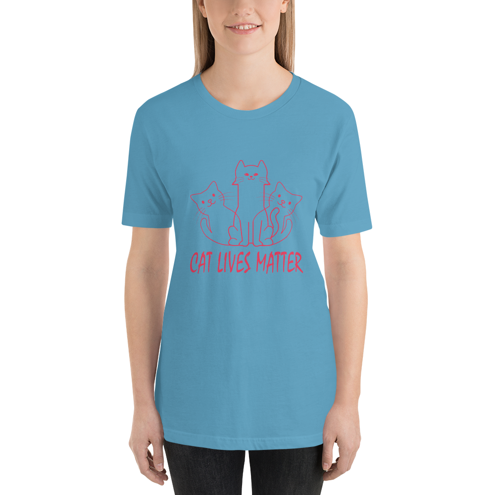3 Cats Unisex t-shirt