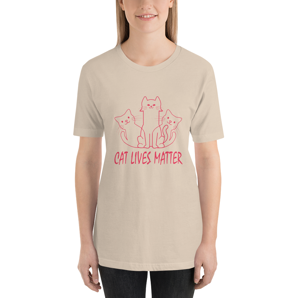 3 Cats Unisex t-shirt