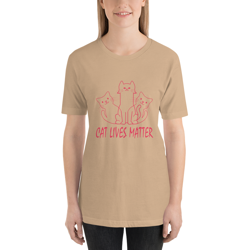 3 Cats Unisex t-shirt