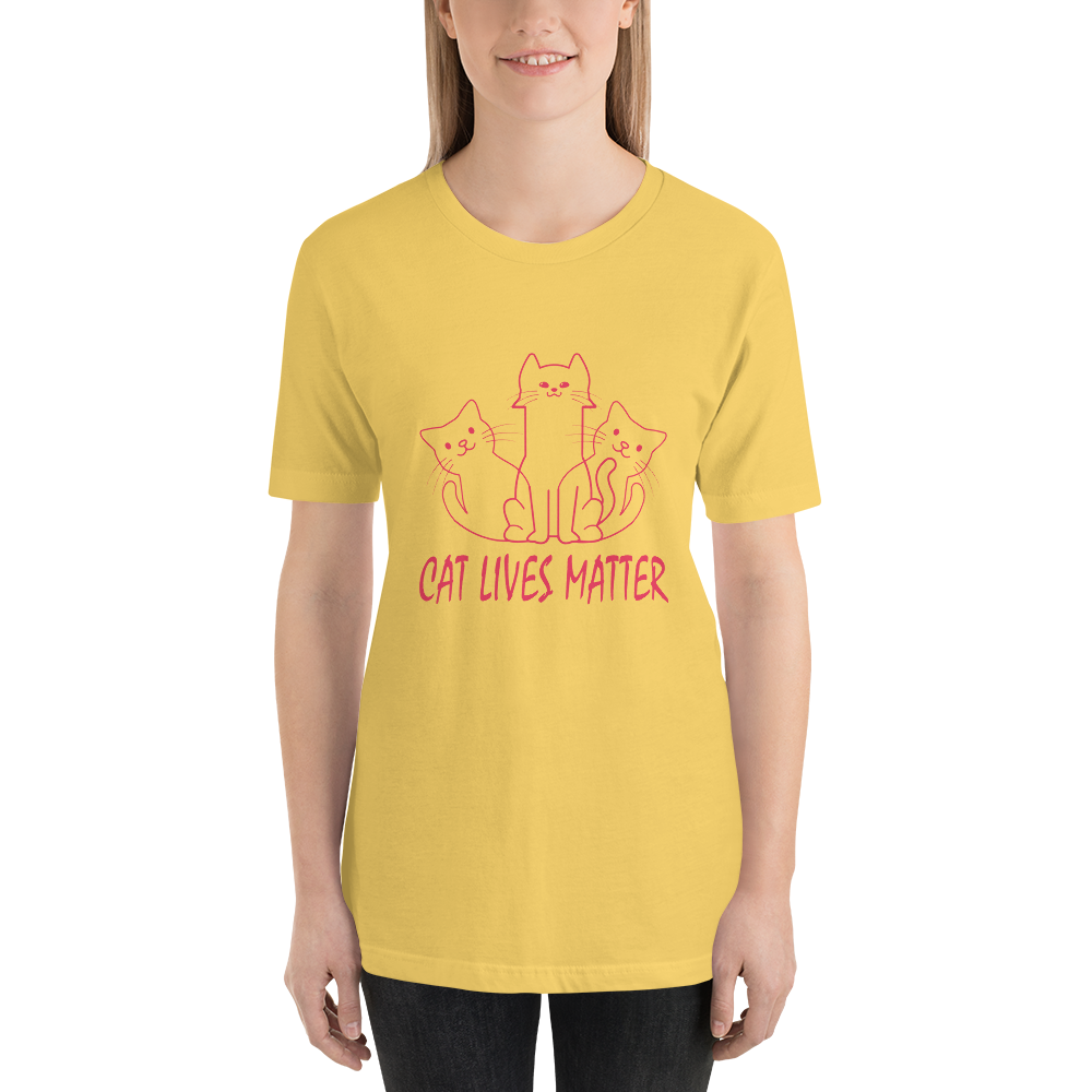 3 Cats Unisex t-shirt