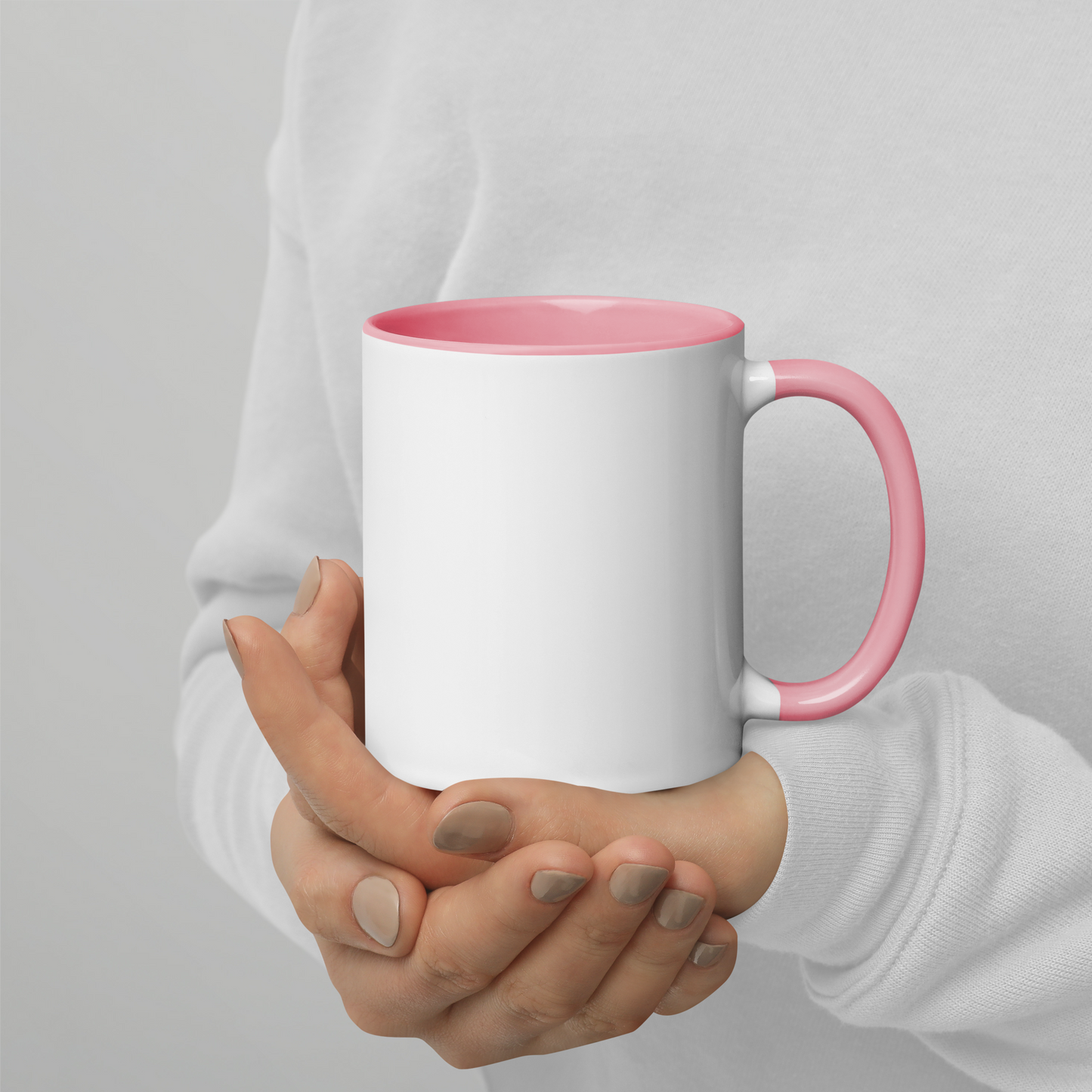 Cat Mug with Color Inside