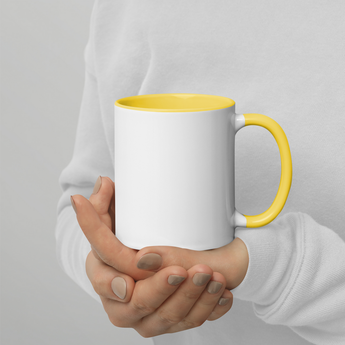 Cat Mug with Color Inside