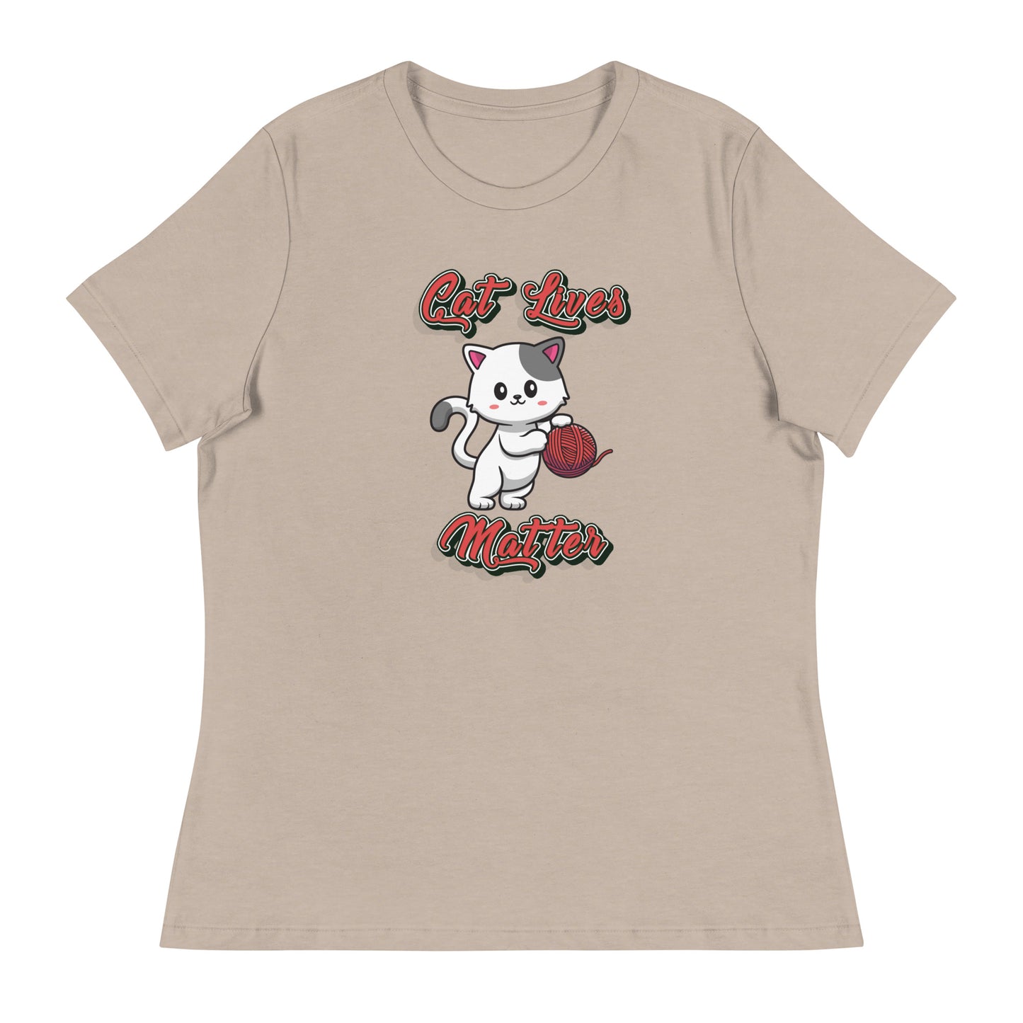 Cute Cat Women's Relaxed T-Shirt