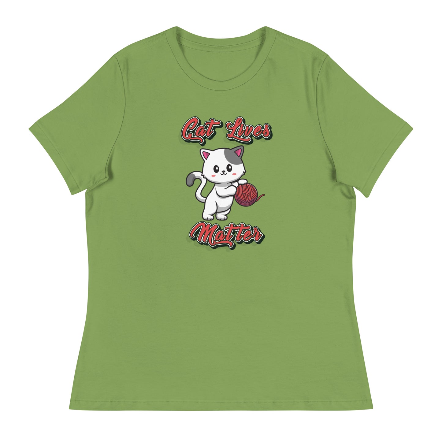 Cute Cat Women's Relaxed T-Shirt